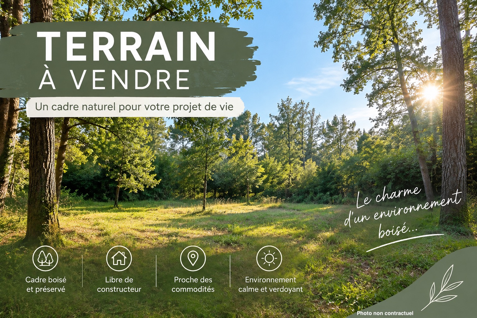 Terrain  JARD-SUR-MER