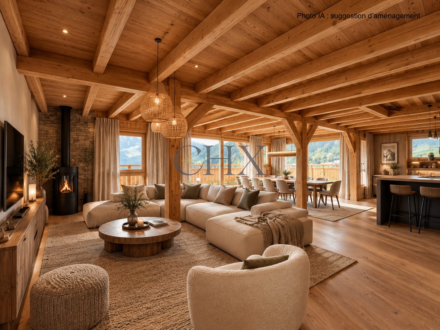 Chalet 10 Rooms Taninges