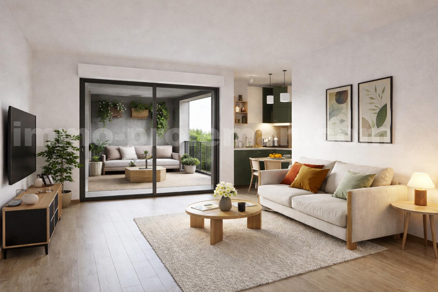 Appartement 2 Pièce(s) VETRAZ-MONTHOUX