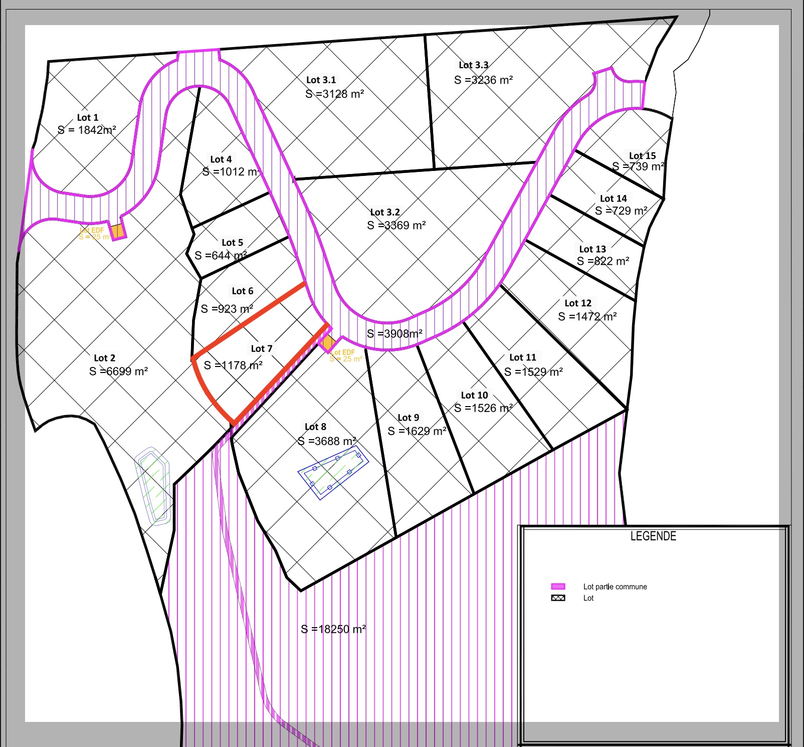 Terrain à batir  Schoelcher