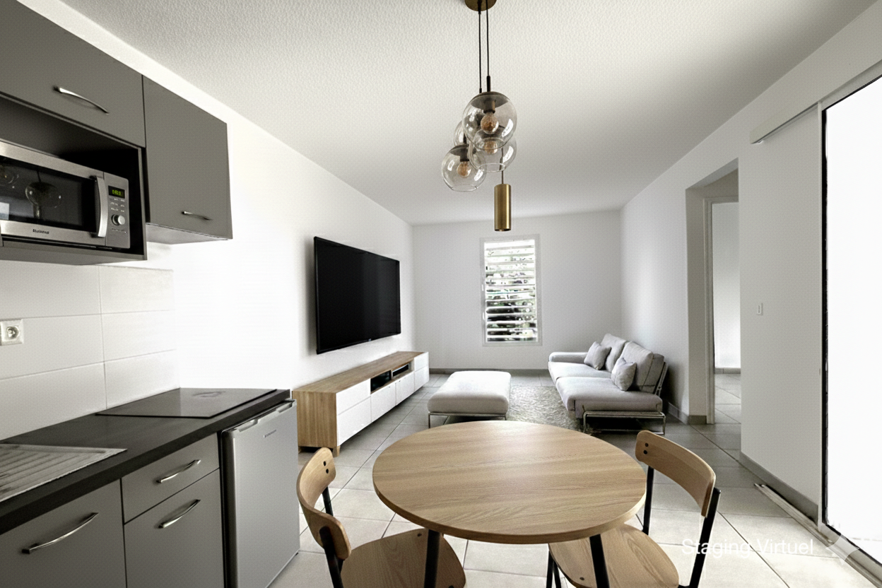 Appartement 2 Pièce(s) Le Lamentin