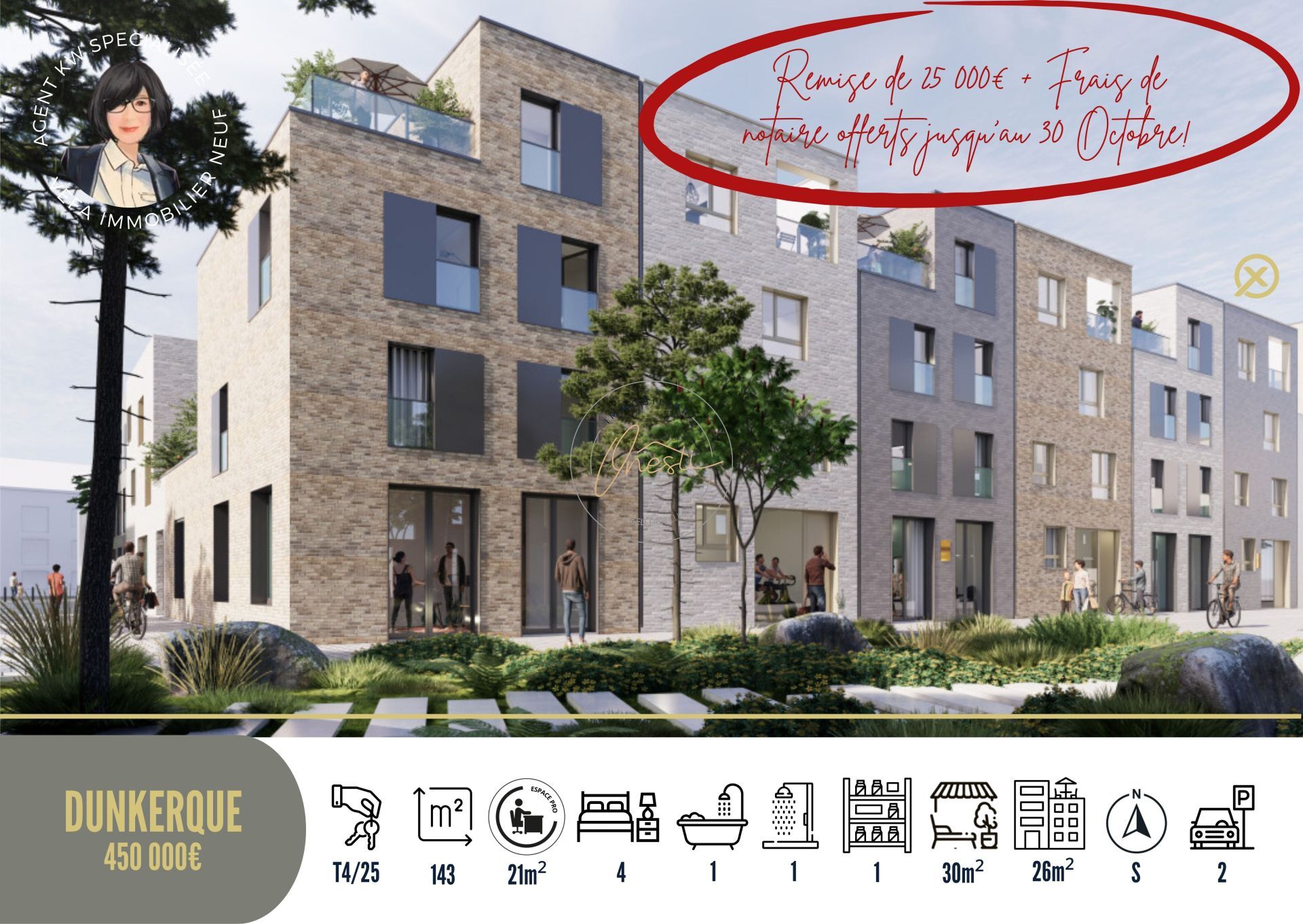Maison 5 Pièce(s) DUNKERQUE