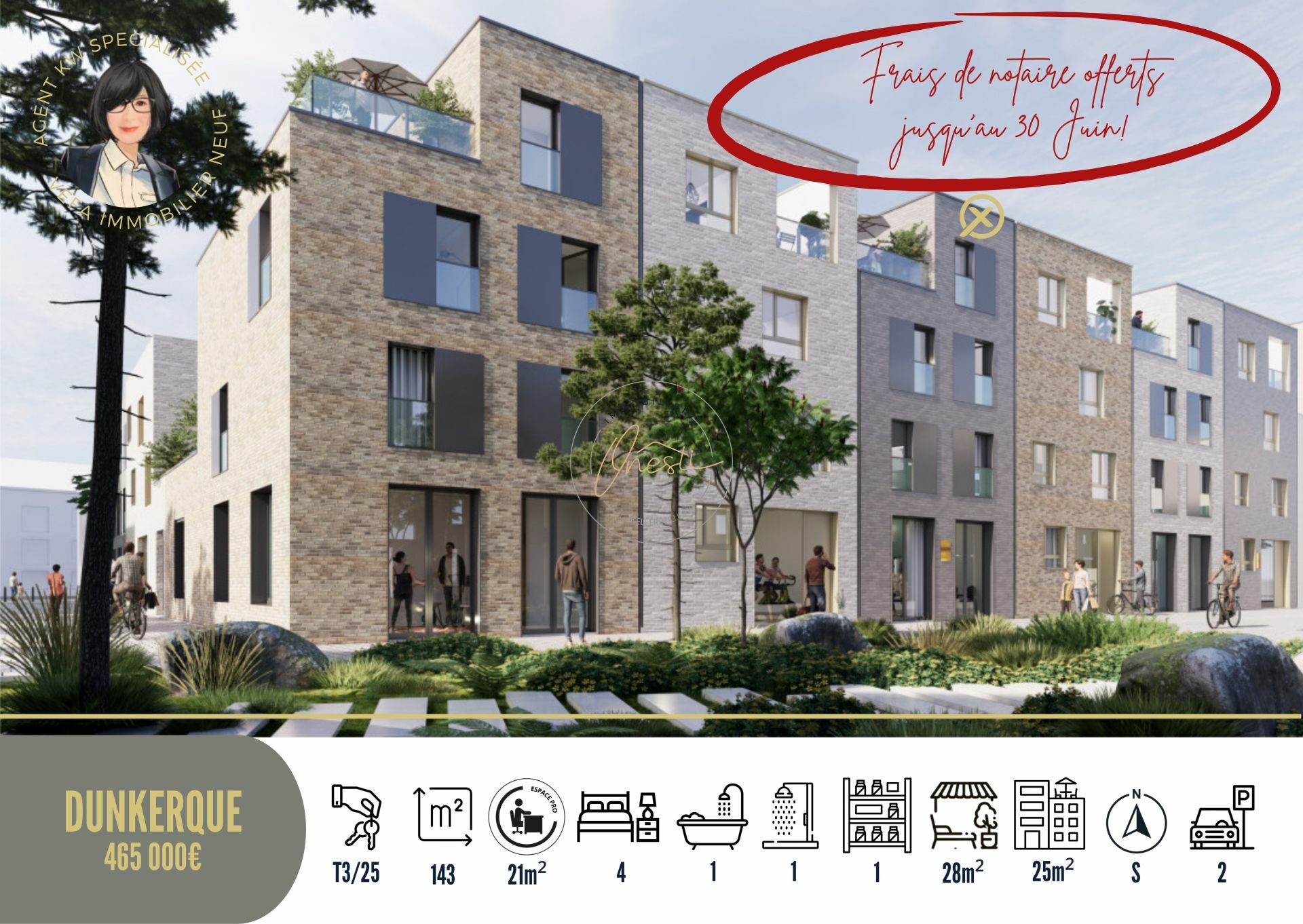 Maison 5 Pièce(s) DUNKERQUE