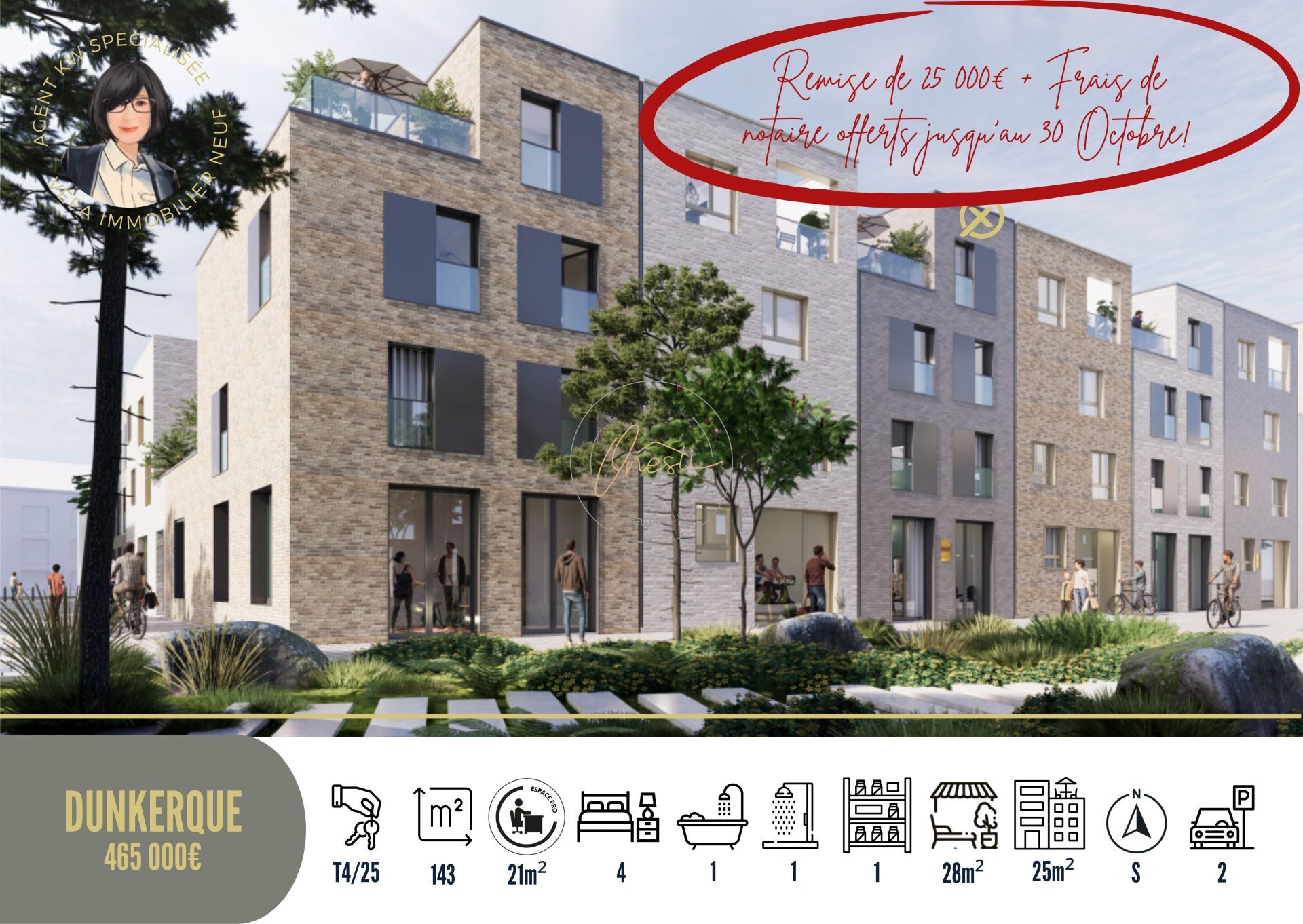 Maison 5 Pièce(s) DUNKERQUE