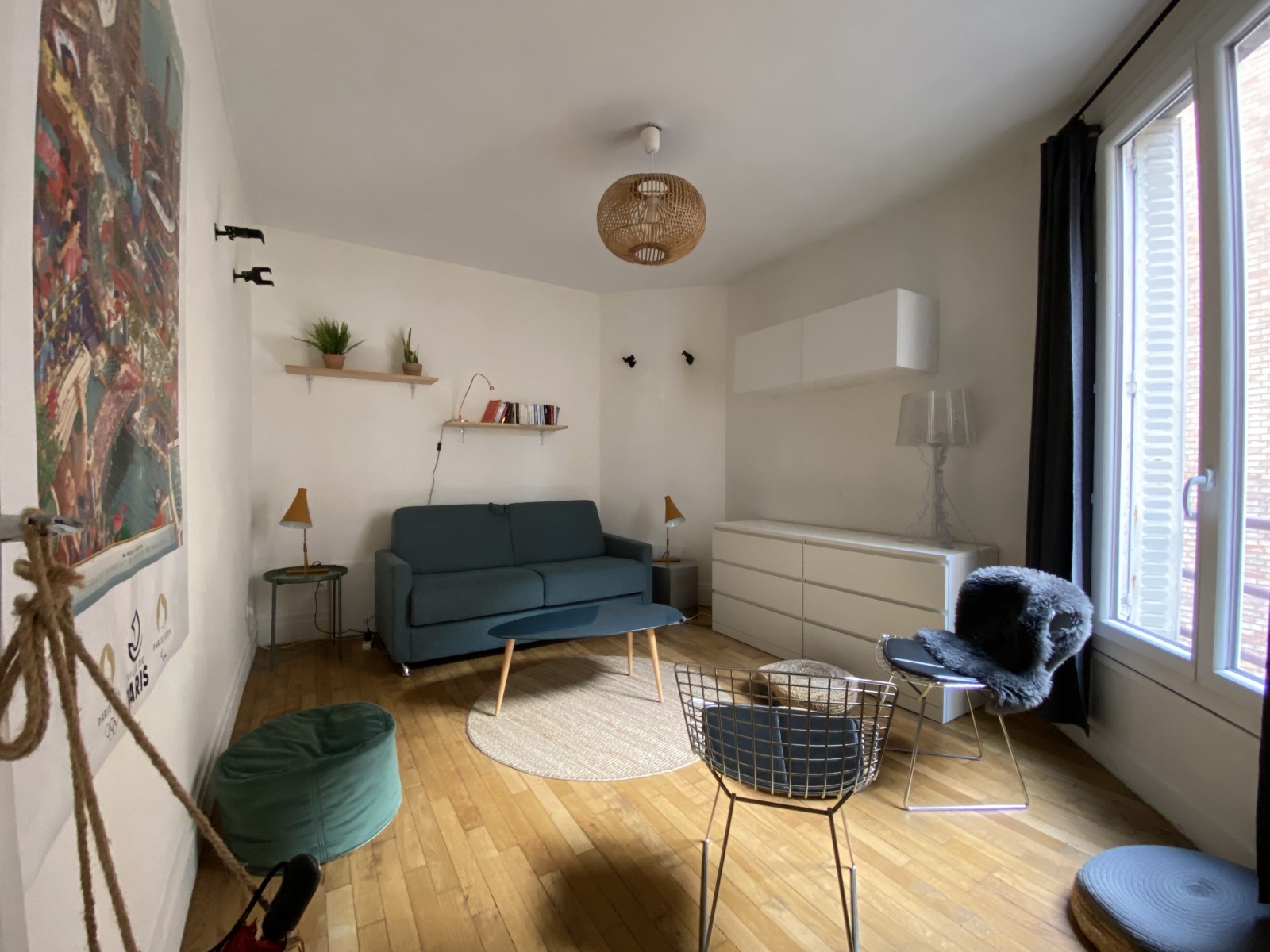 Appartement 1 Pièce(s) PARIS 19EME ARR.