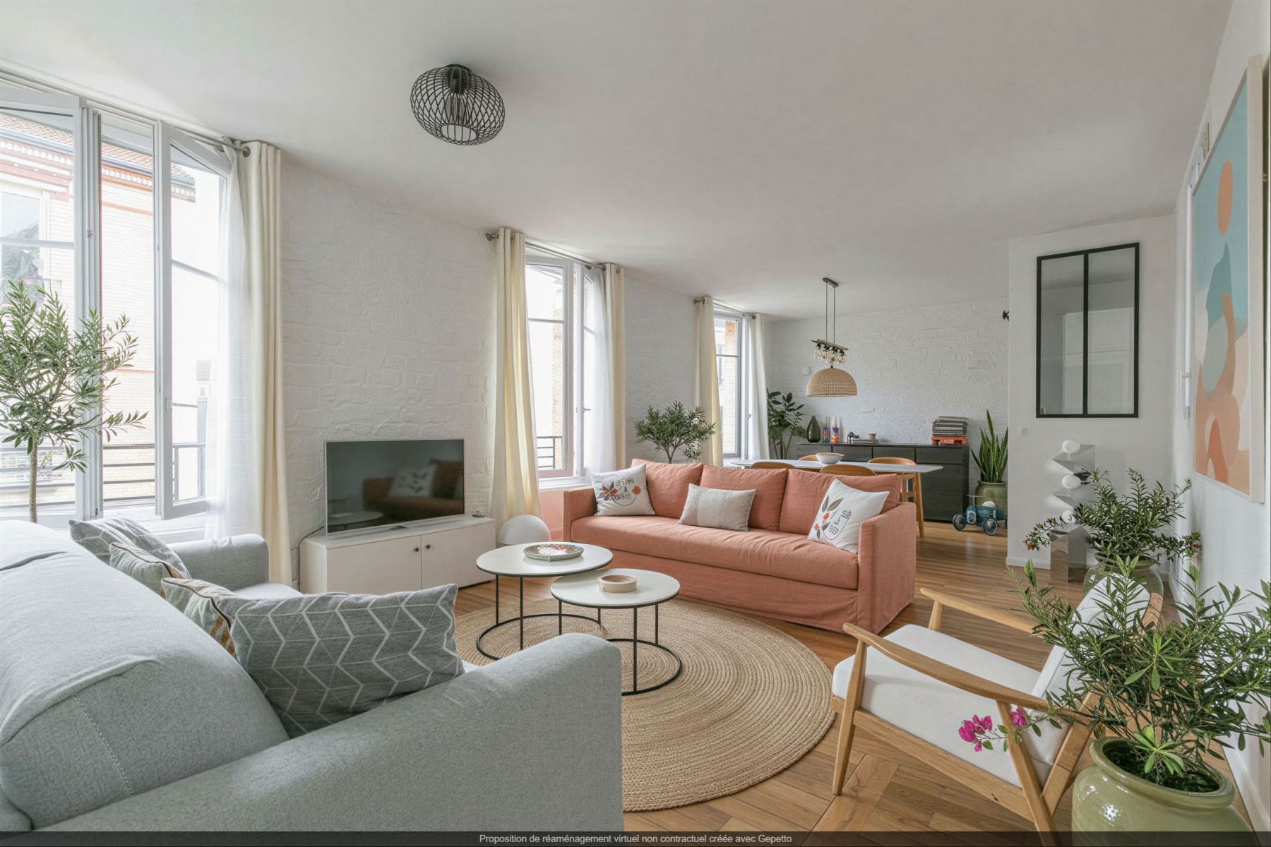 Appartement 4 Pièce(s) LES LILAS