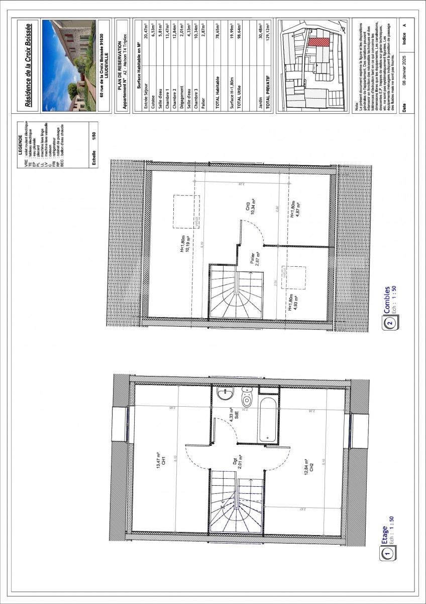 Maison 4 Pièce(s) LEUDEVILLE - Photo 4