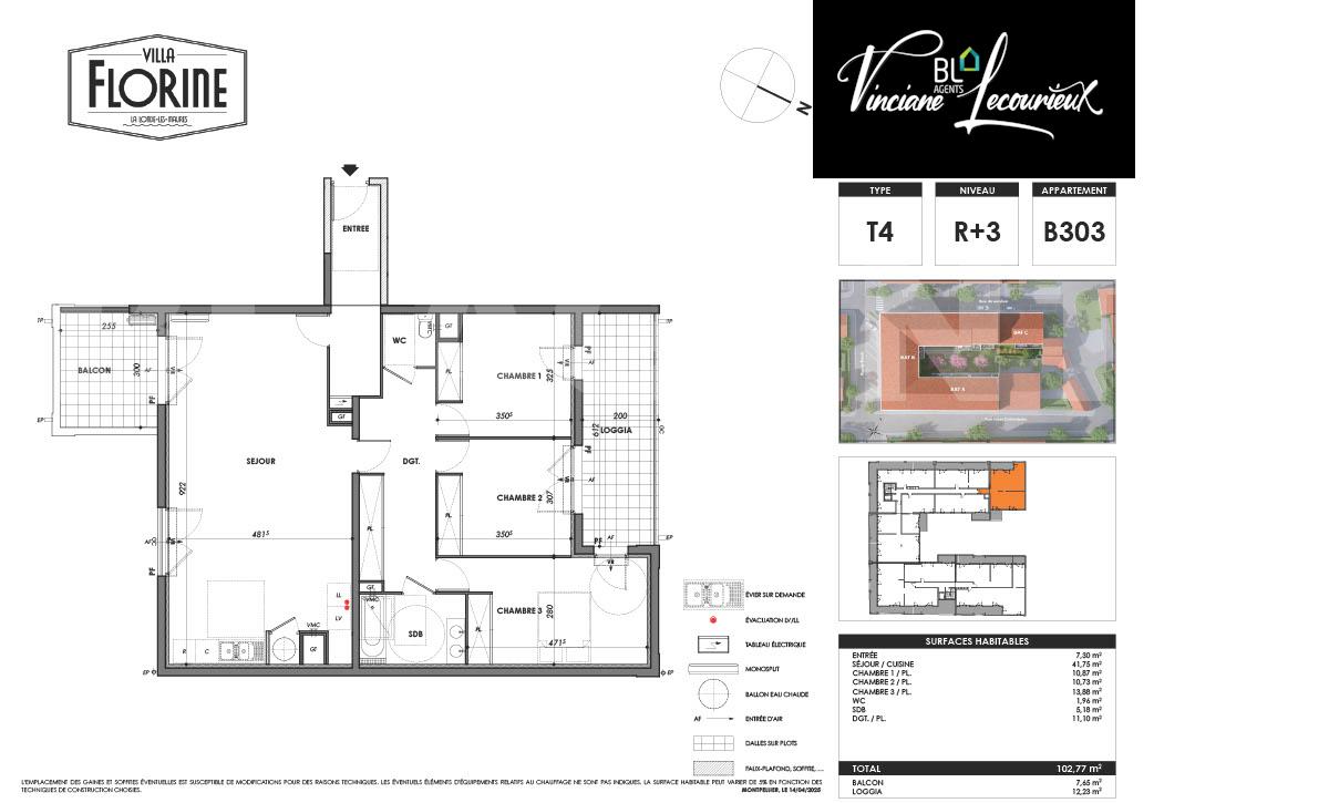 Appartement 4 Pièce(s) LA LONDE-LES-MAURES - Photo 2
