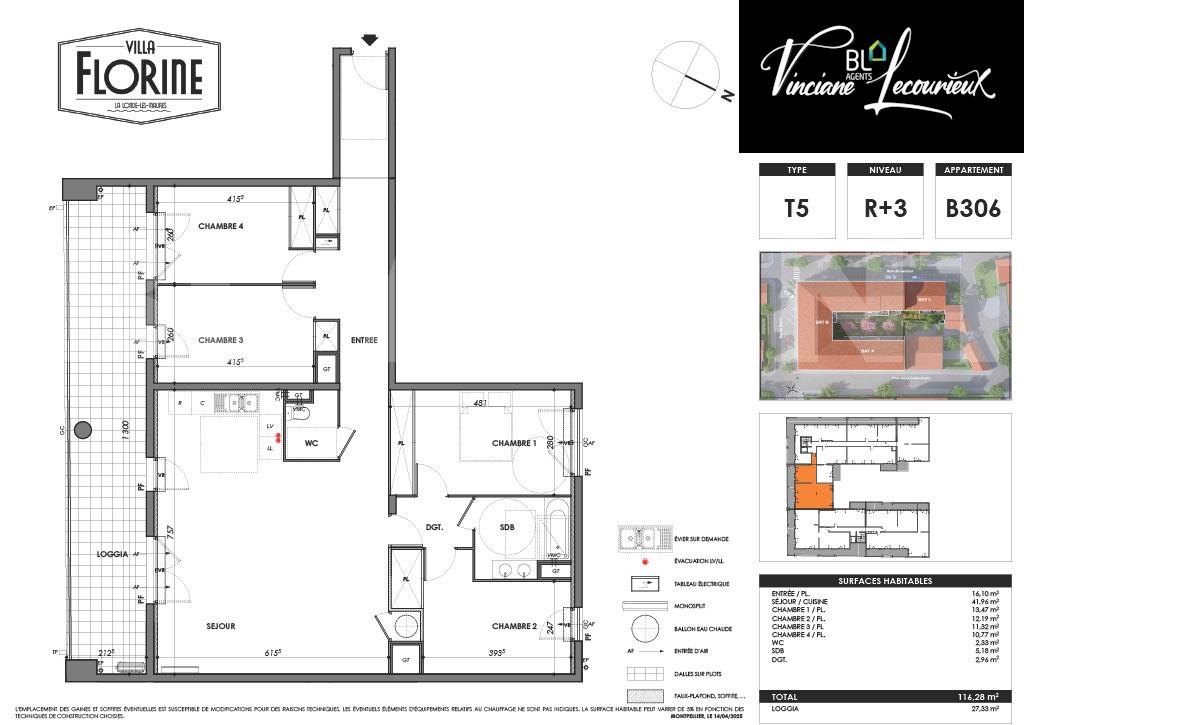 Appartement 5 Pièce(s) LA LONDE-LES-MAURES - Photo 3