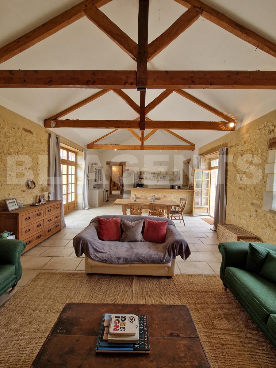 Maison en pierre 8 Pièce(s) PUY-L'EVEQUE - Photo 5