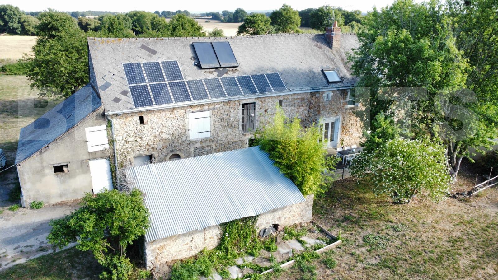 Maison longère 8 Pièce(s) BRULON - Photo 24