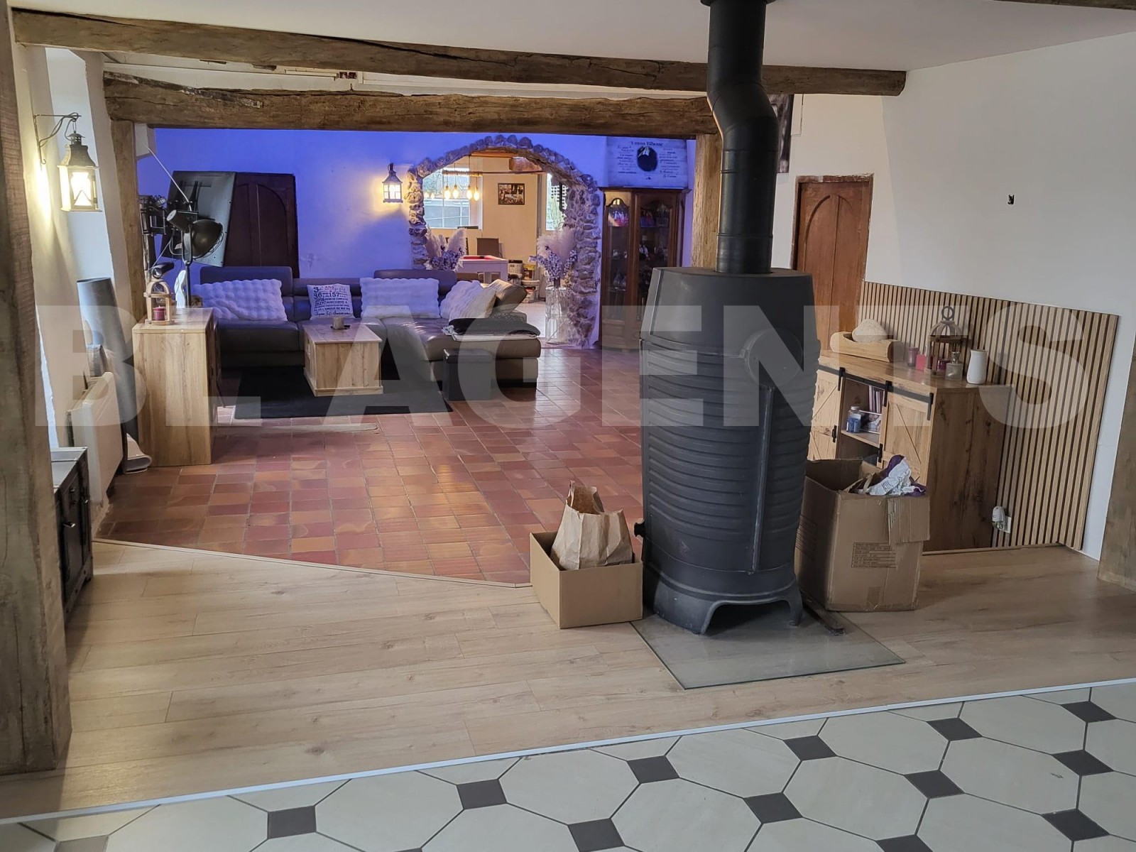 Maison longère 14 Pièce(s) SAINT-DENIS-LES-REBAIS - Photo 15