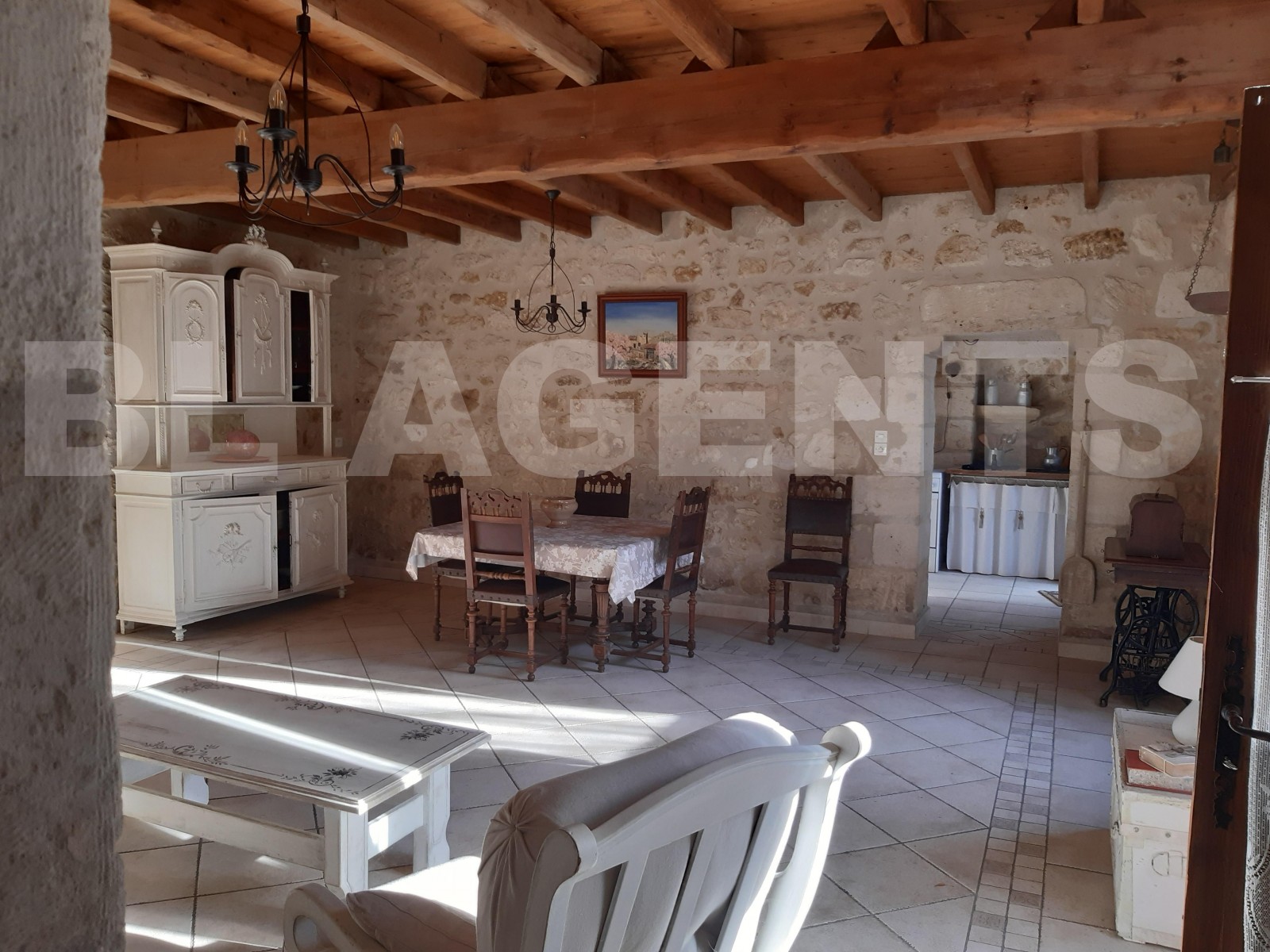 Maison en pierre 6 Pièce(s) BOURG - Photo 11
