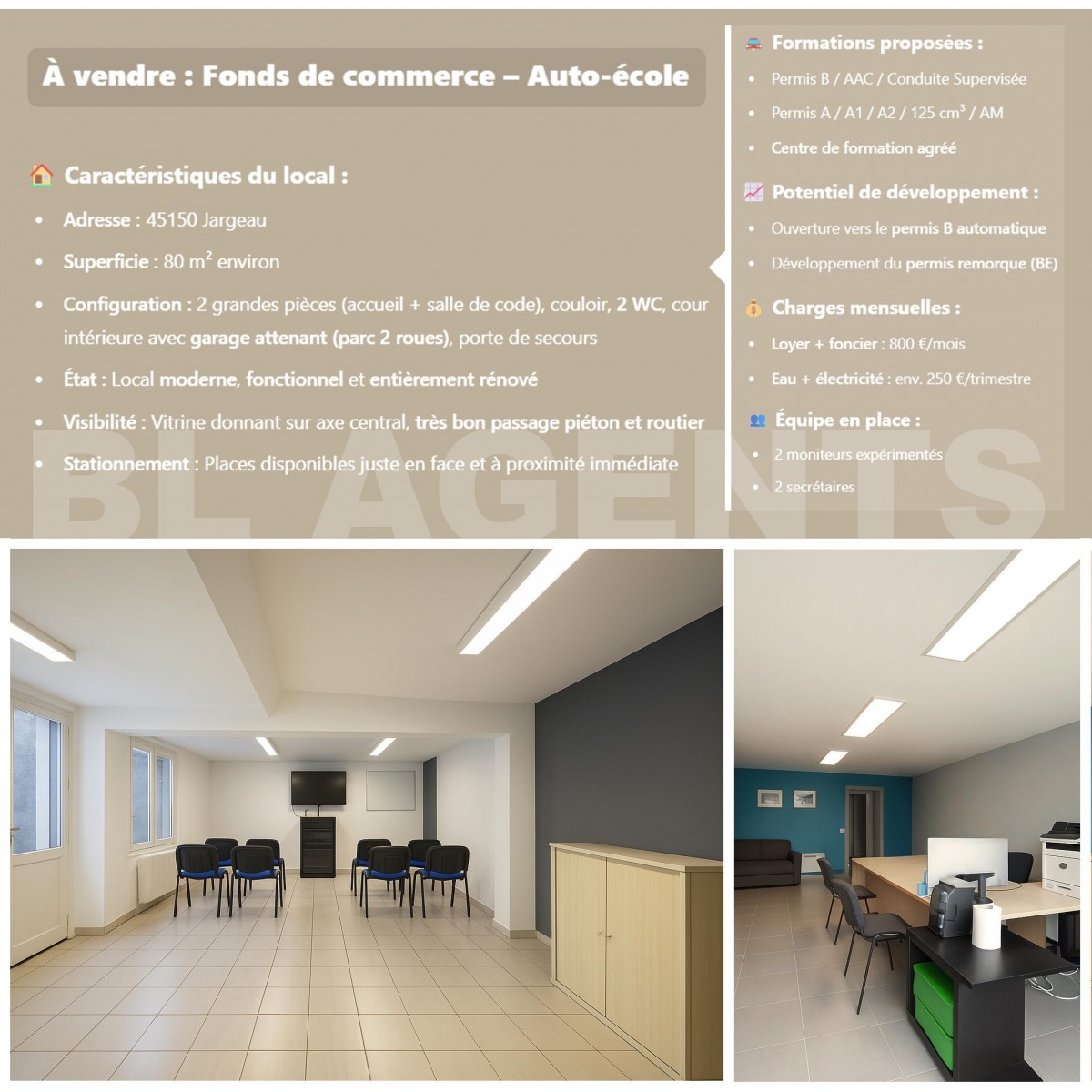 Fonds de commerce  JARGEAU - Photo 4