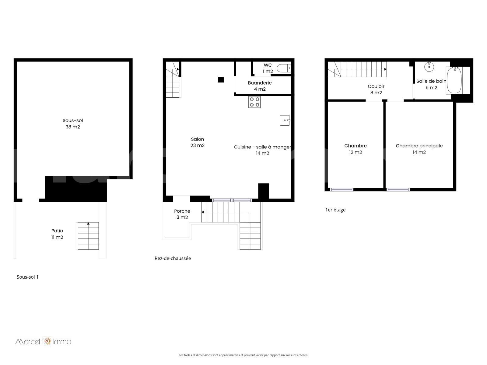 Maison de ville 3 Pièce(s) Florac Trois Rivières