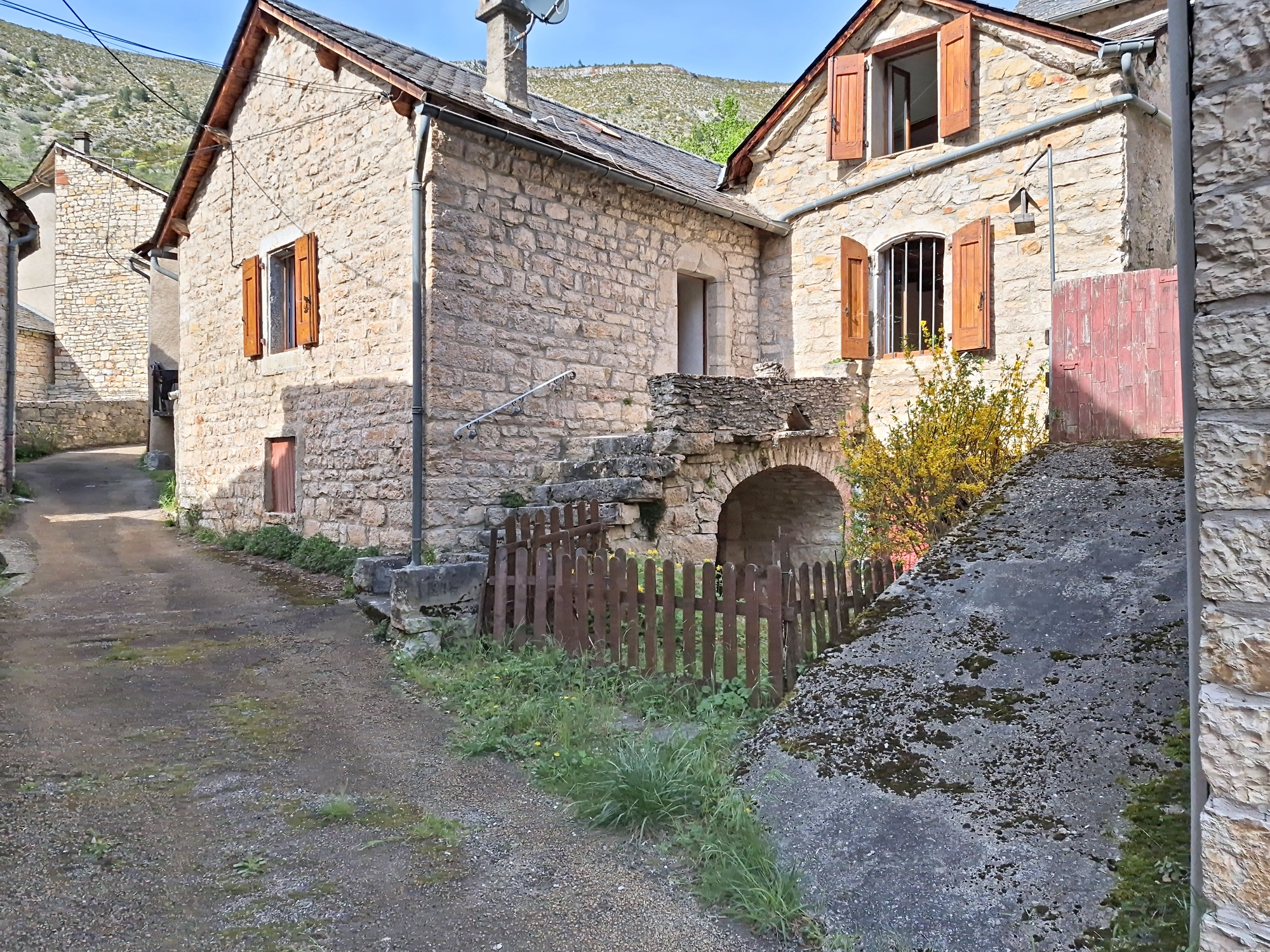 Maison en pierre 3 Pièce(s) Gorges du Tarn Causses