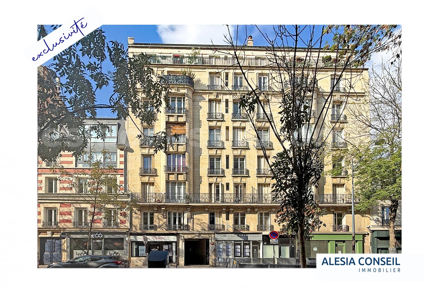 Appartement 2 Pièce(s) PARIS 14EME ARR.