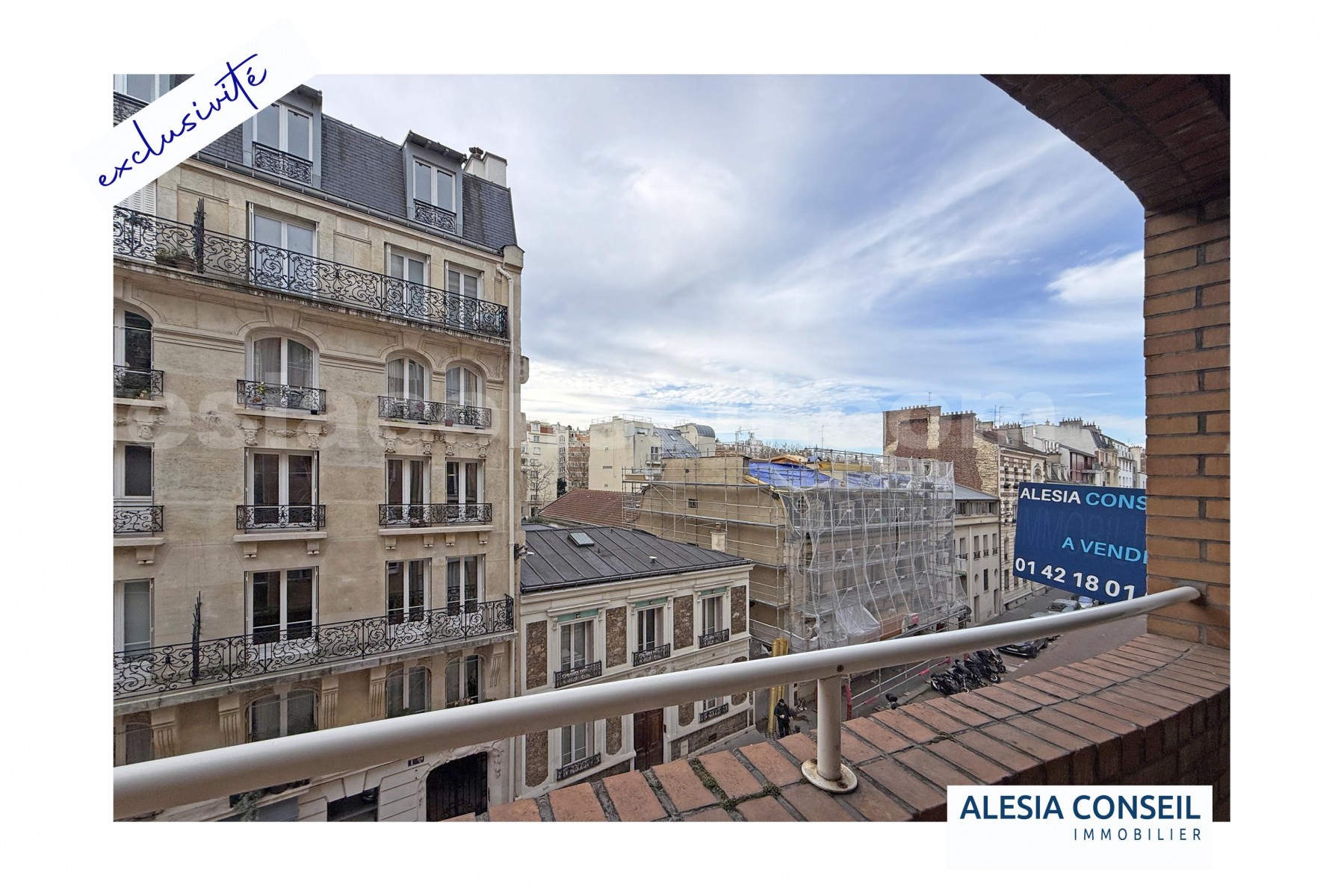 Appartement 2 Pièce(s) PARIS 14EME ARR.