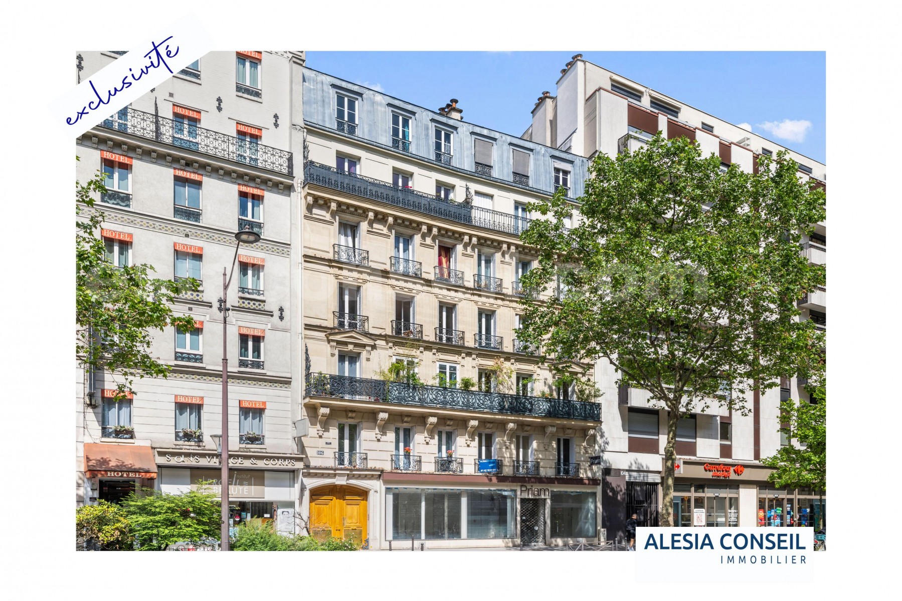 Appartement 3 Pièce(s) PARIS 14EME ARR.