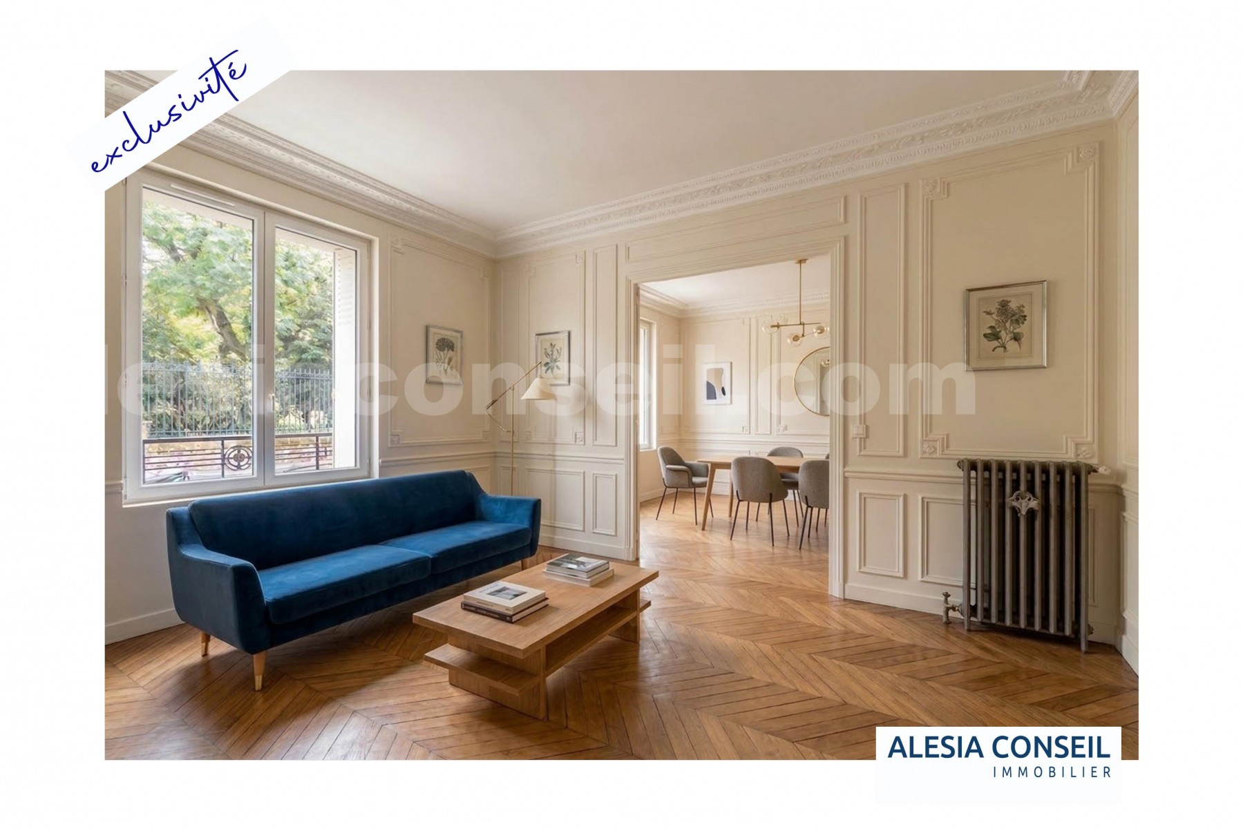 Appartement 3 Pièce(s) PARIS 14EME ARR.
