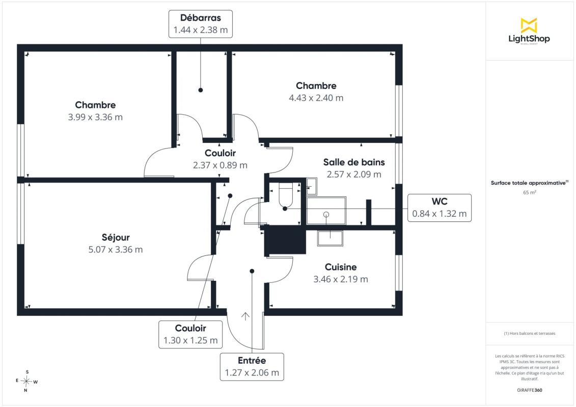 Appartement 3 Pièce(s) Brétigny-sur-Orge - Photo 8