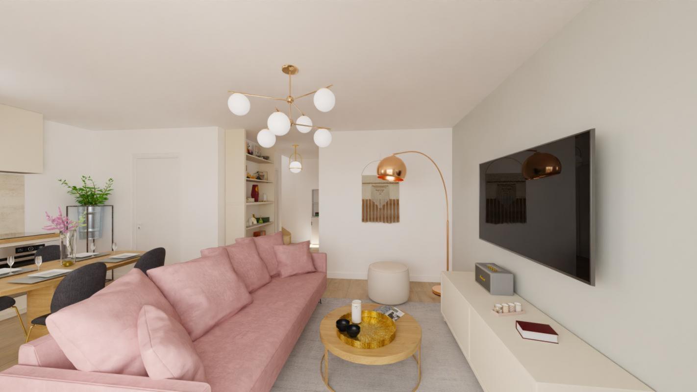 Appartement 3 Pièce(s) Yvré-l'Évêque