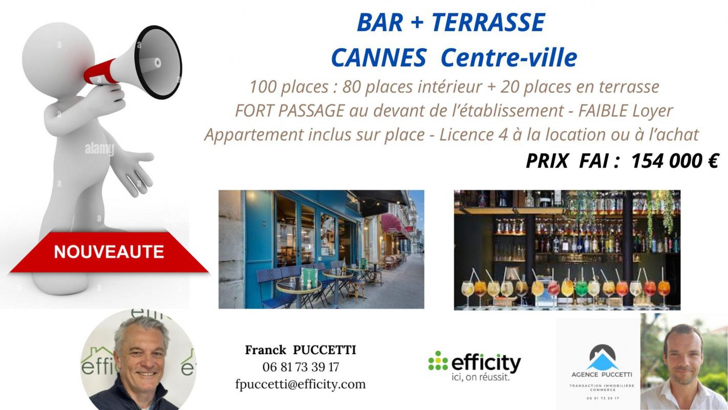 Bar/brasserie/tabac  Cannes