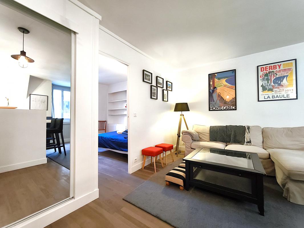 Appartement 2 Pièce(s) Paris 16eme Arrondissement