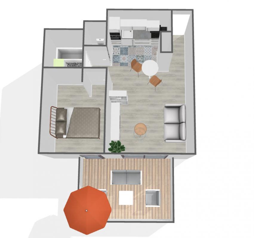 Appartement 2 Pièce(s) Niort