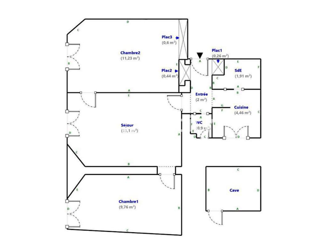 Appartement 3 Pièce(s) Paris 5eme Arrondissement