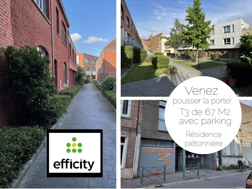Appartement 3 Pièce(s) Lille