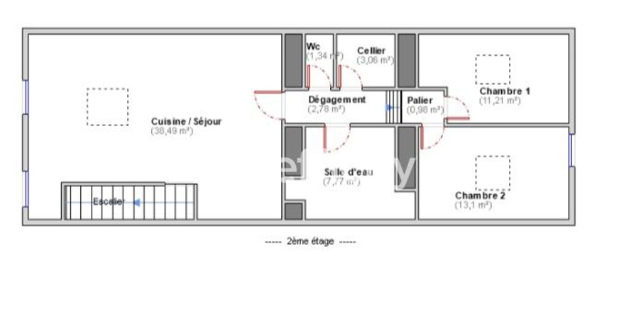 Appartement 3 Pièce(s) Eyguières