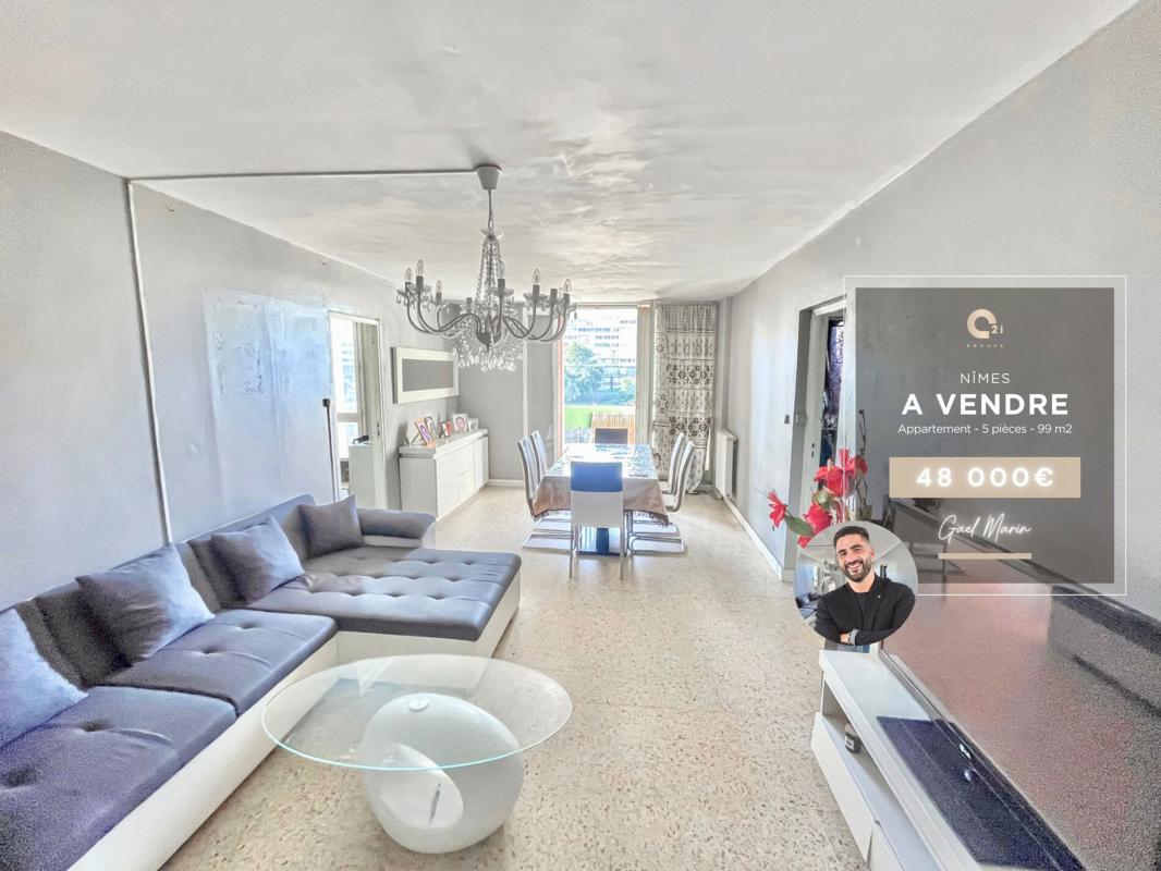 Appartement 5 Pièce(s) Nîmes