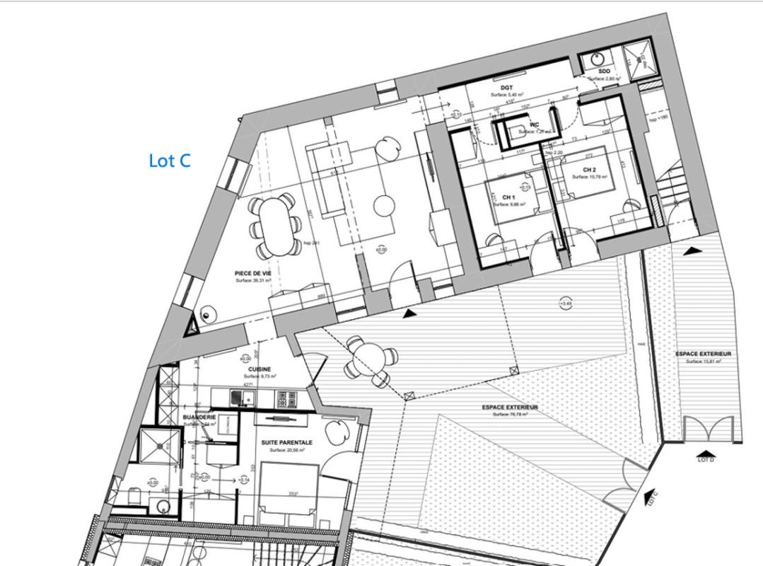 Appartement 4 Pièce(s) Saint-Germain-au-Mont-d'Or