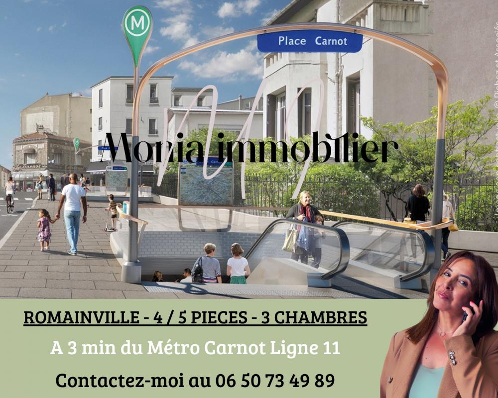 Appartement 4 Pièce(s) Romainville