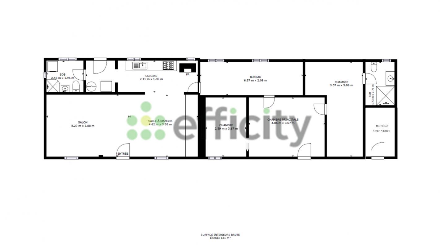 Maison de ville 4 Pièce(s) Sabres