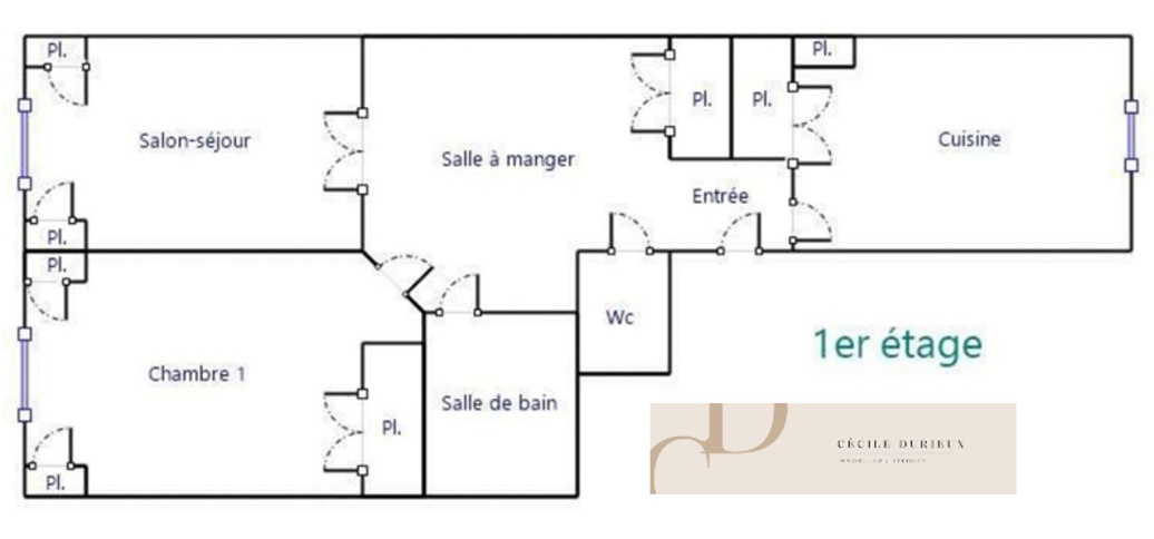 Appartement 2 Pièce(s) Lyon 6eme Arrondissement - Photo 3
