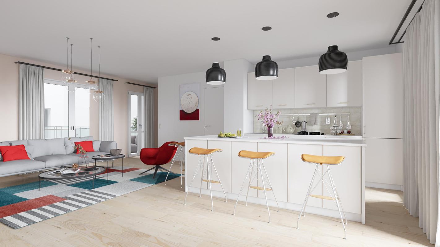 Appartement 3 Pièce(s) Antony