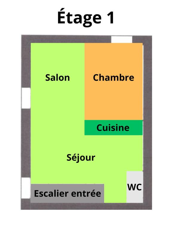 Appartement 3 Pièce(s) Gosné