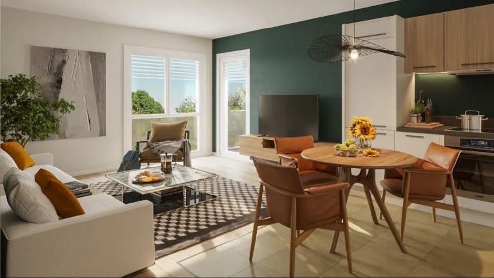 Appartement 2 Pièce(s) Crosne