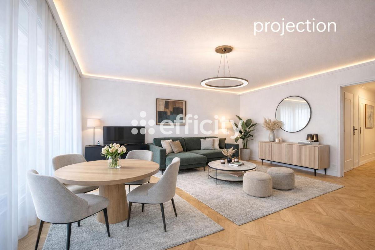 Appartement 3 Pièce(s) Paris 20eme Arrondissement