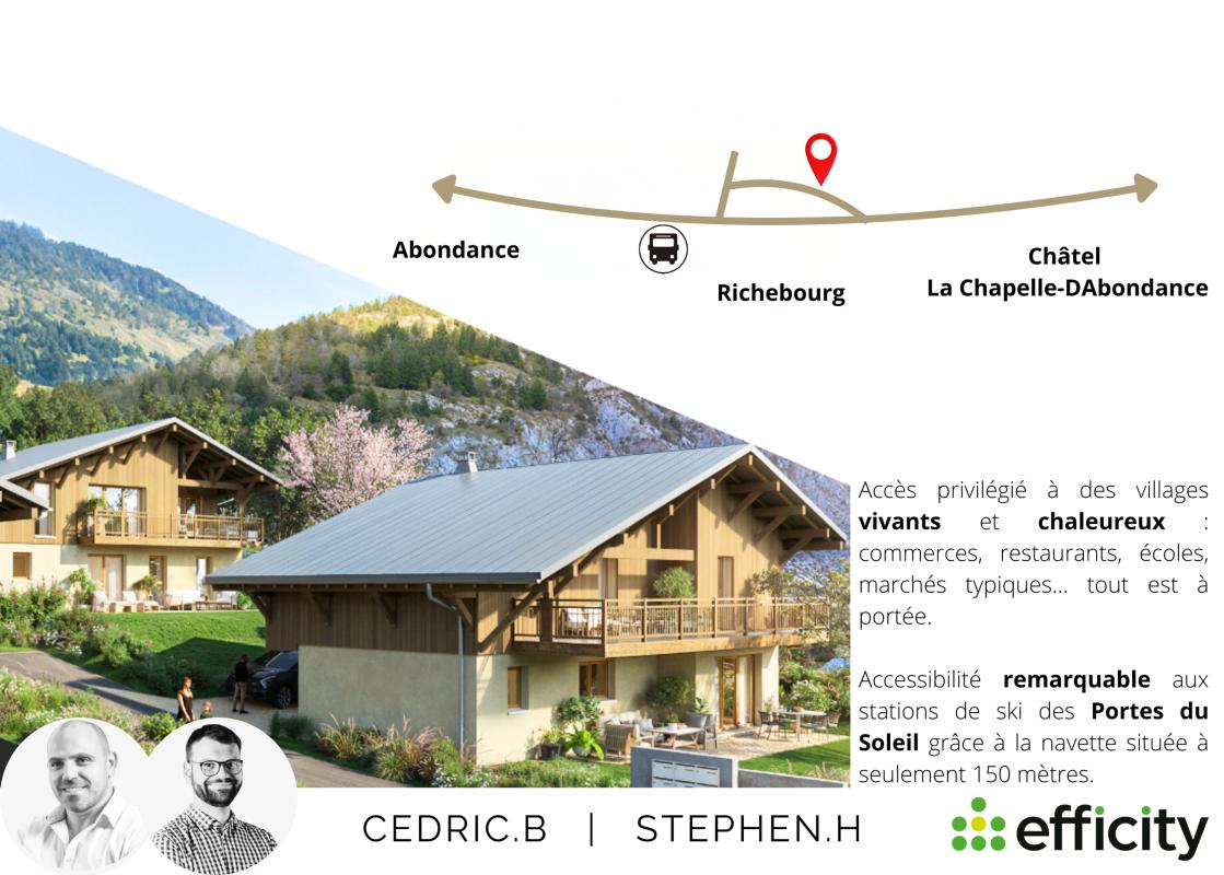 Appartement 3 Pièce(s) Abondance