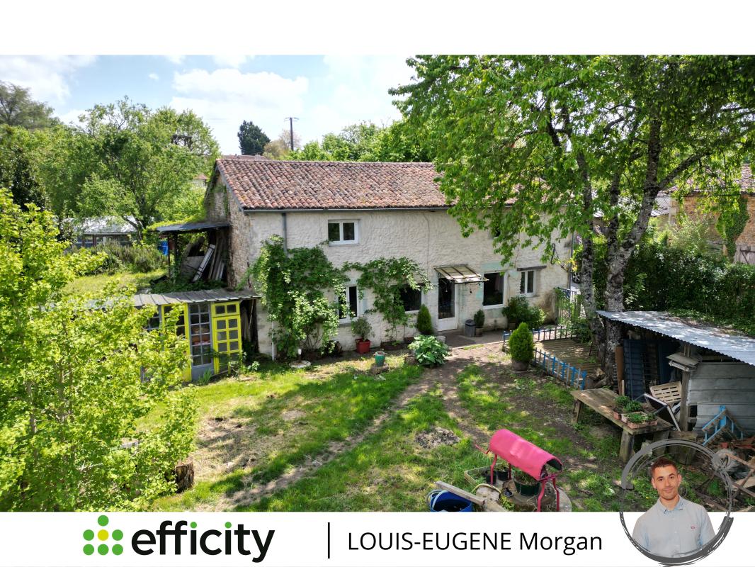 Maison longère 5 Pièce(s) Sommières-du-Clain