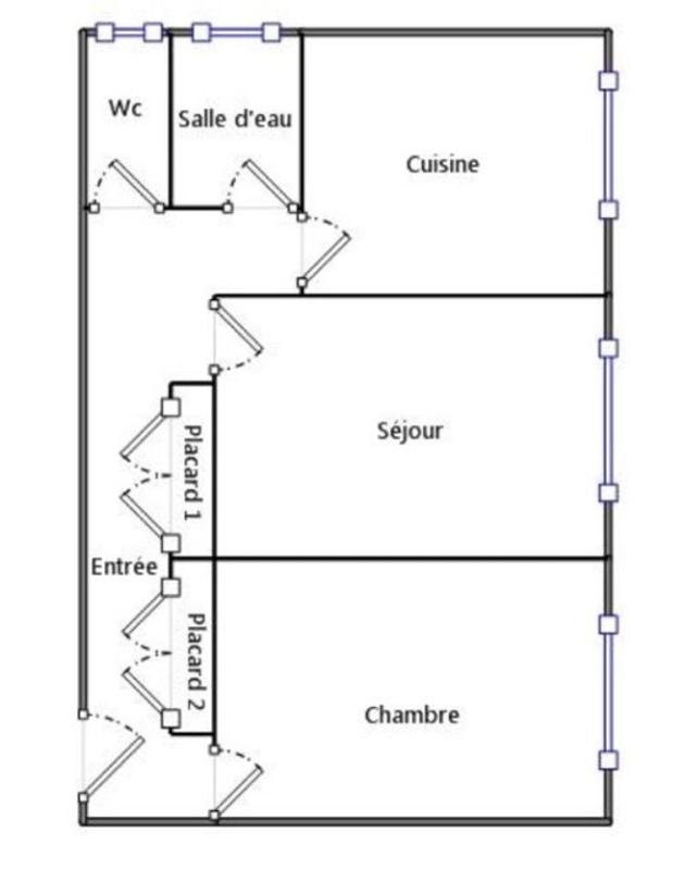 Appartement 2 Pièce(s) Lubersac