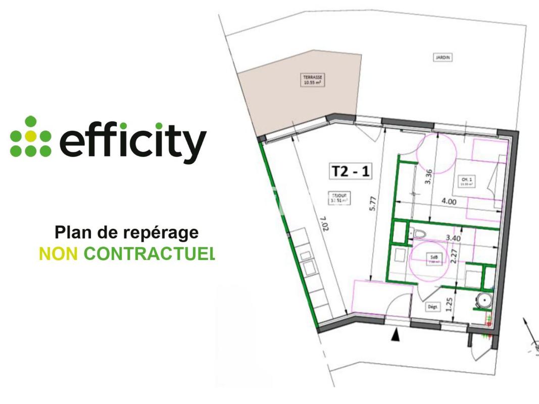 Appartement 2 Pièce(s) Mimizan