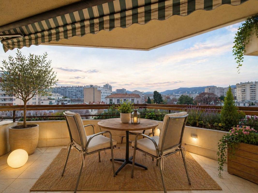 Appartement 3 Pièce(s) Marseille 8eme Arrondissement