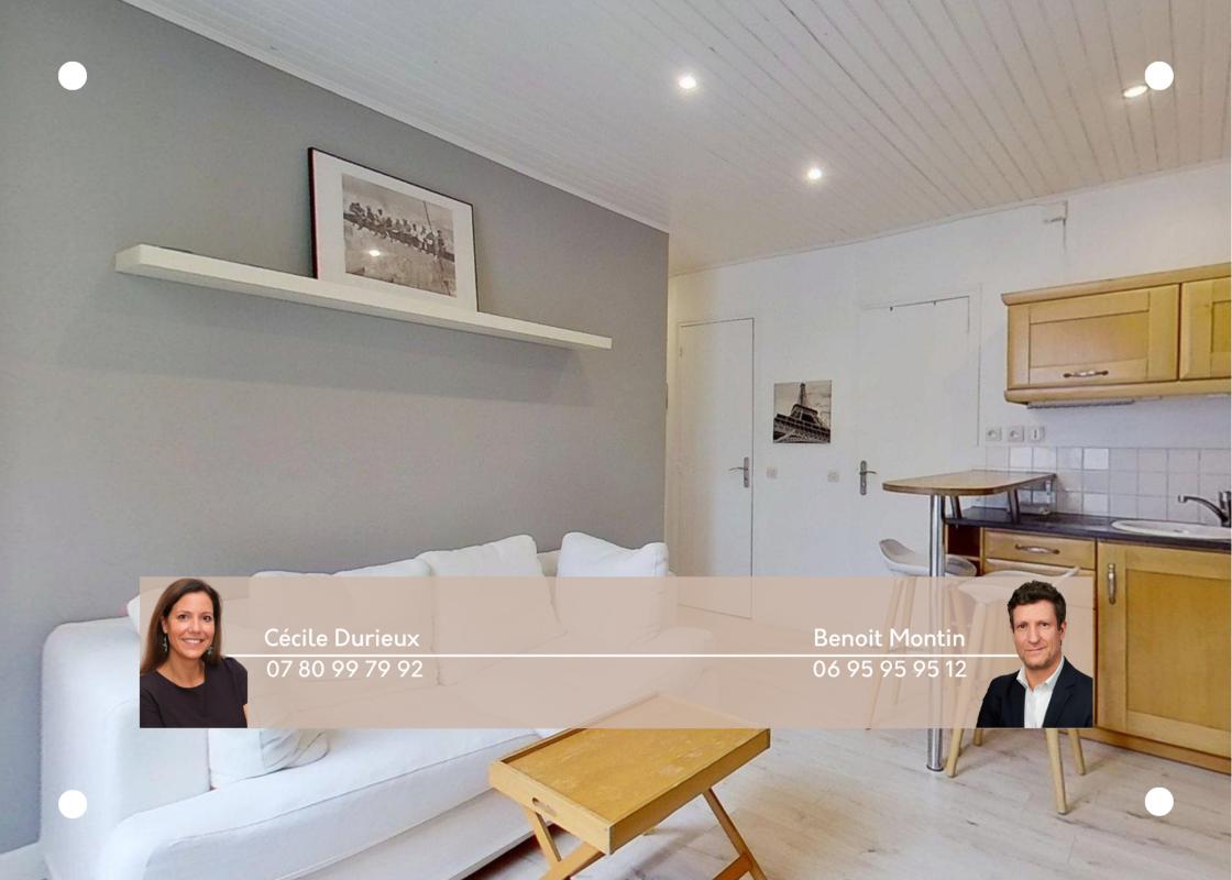 Appartement 2 Pièce(s) Paris 14eme Arrondissement