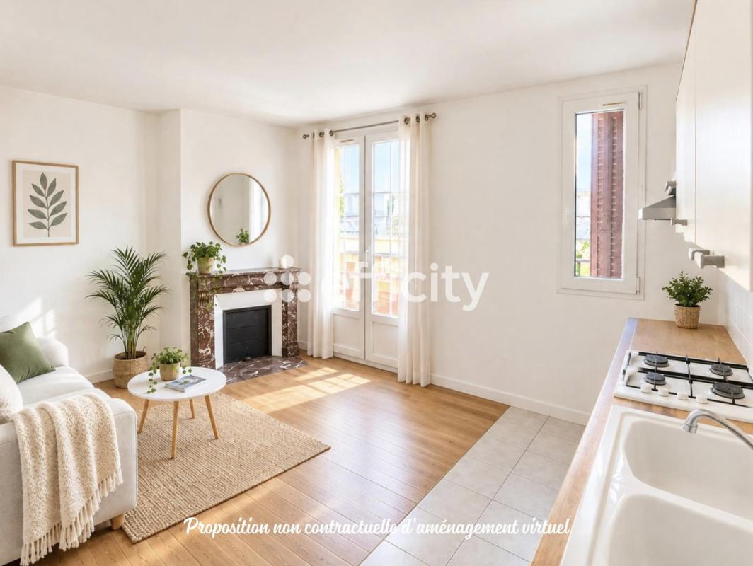 Appartement 2 Pièce(s) Alfortville - Photo 1