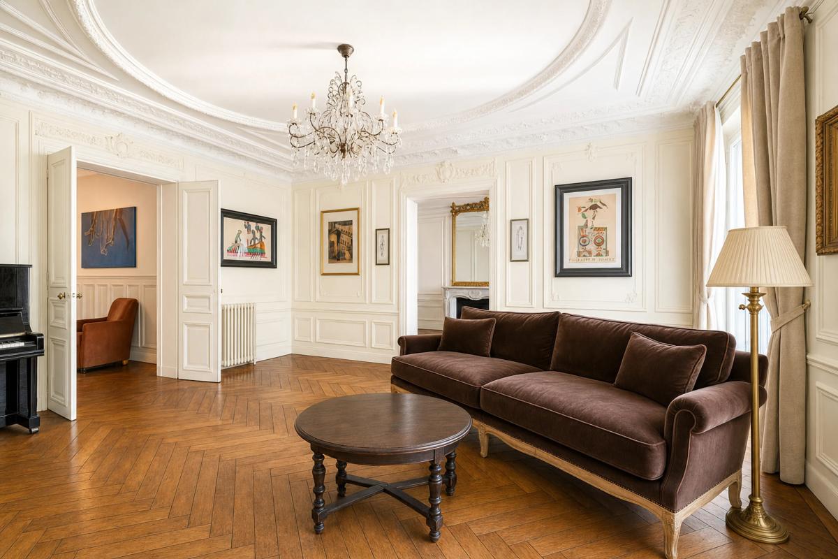 Appartement 6 Pièce(s) Paris 16eme Arrondissement - Photo 4