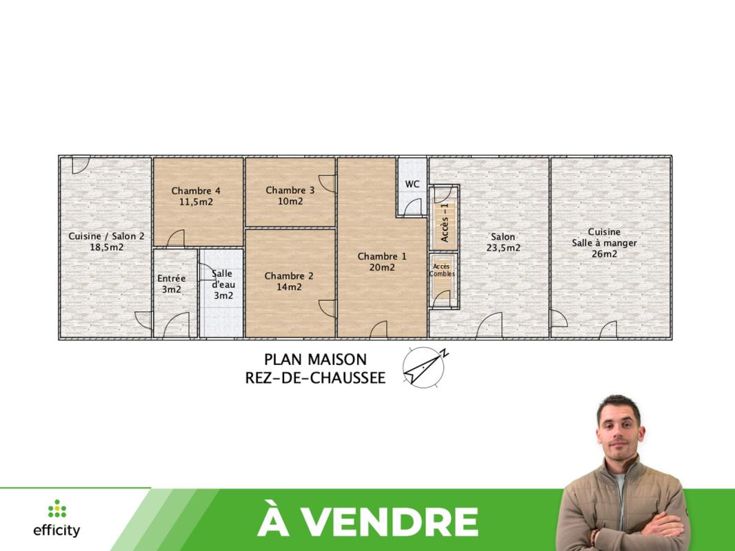 Maison 6 Pièce(s) L'Isle-Jourdain - Photo 13